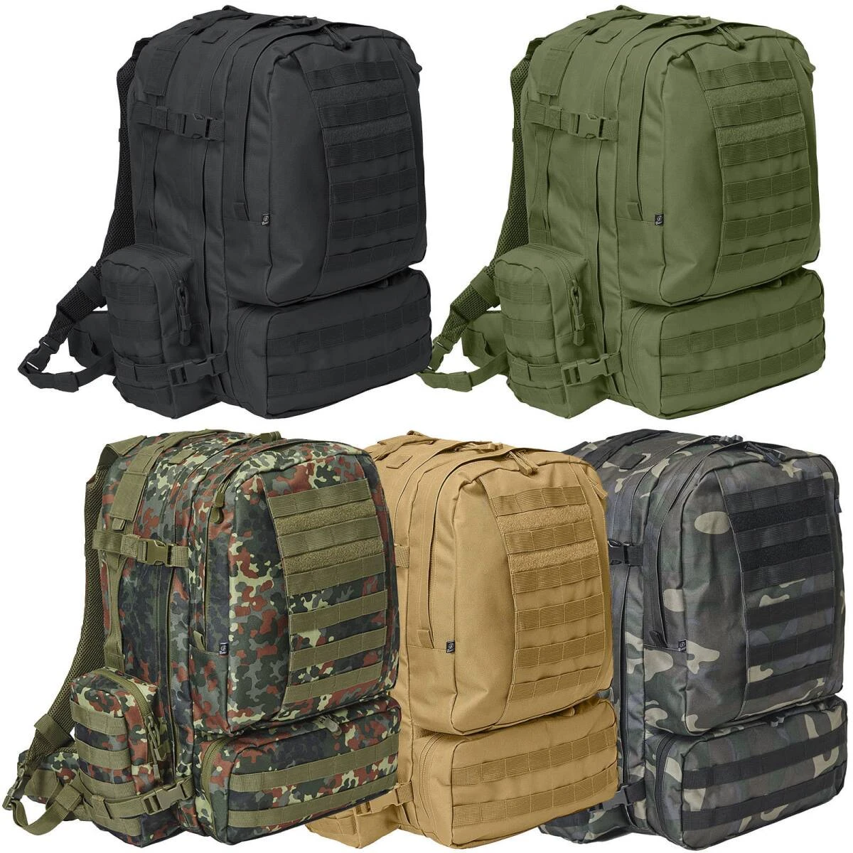 Brandit 3-Day-Pack Rucksack Versch. Farben 3 Brandit 3-Day-Pack Rucksack Versch. Farben