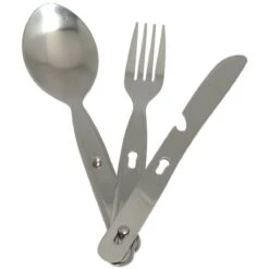 Mil-Tec Camping Essbesteck 3-teilig Steckbar