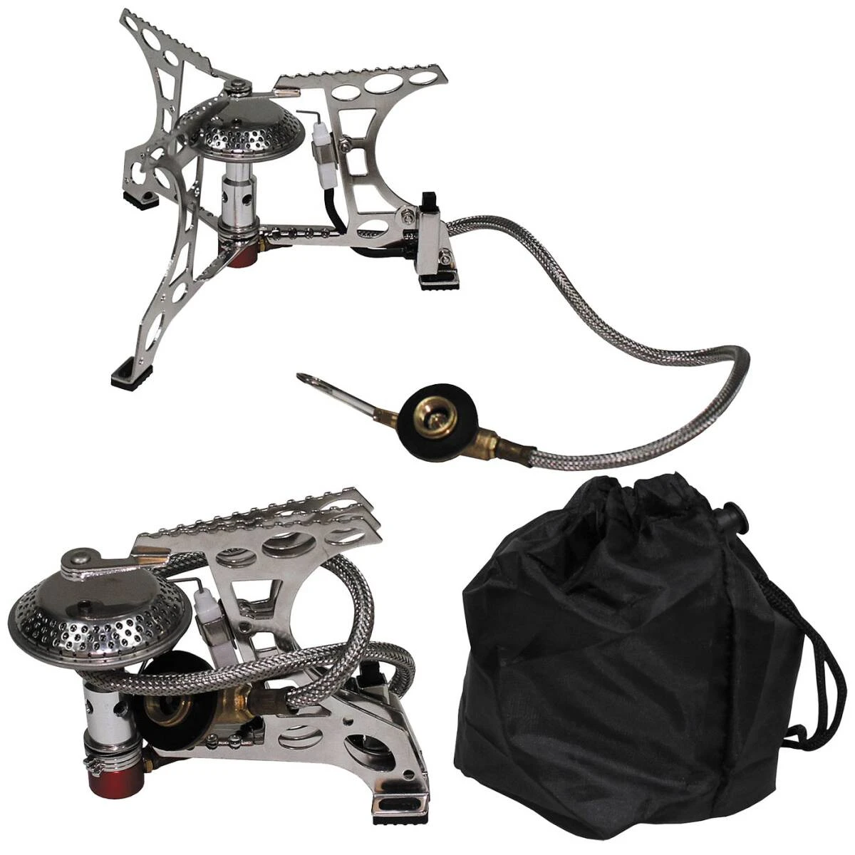 Camping Gaskocher Mit Schlauch Und Piezo Zündung 6 Camping Gaskocher Mit Schlauch Und Piezo Zündung – Bild 4