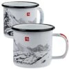 Emaille Tasse Mit Bergmotiv Versch. Größen 1 Emaille Tasse Mit Bergmotiv Versch. Größen -OutdoorPro Verkaufsgeschäft emaille tasse mit bergmotiv versch groessen