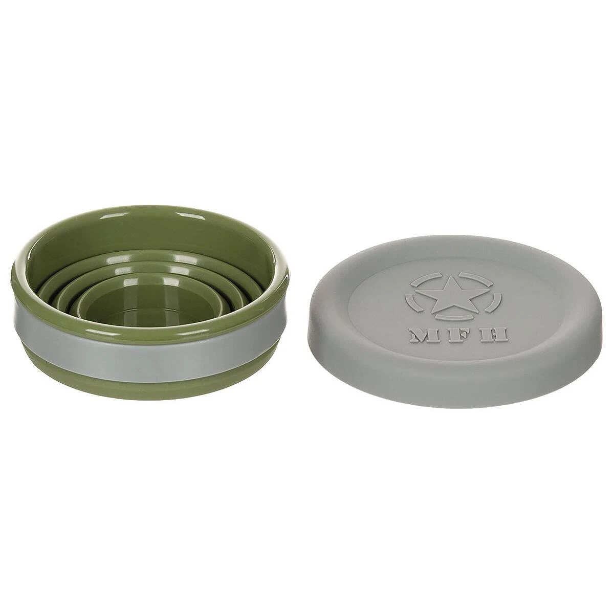 Faltbecher Silikon Mit Deckel 5 Faltbecher Silikon Mit Deckel – Bild 3