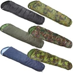 Titelseite 34 FOX Outdoor Mumienschlafsack Versch. Farben