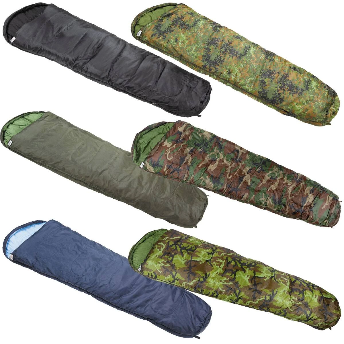 FOX Outdoor Mumienschlafsack Versch. Farben 3 FOX Outdoor Mumienschlafsack Versch. Farben