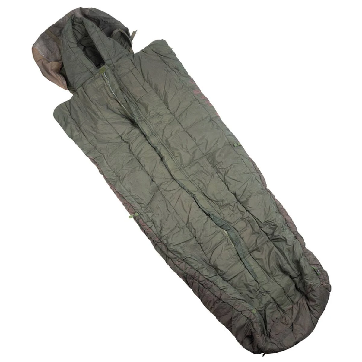 Griechischer Schlafsack Mumie Oliv Versch. Größen 2 Griechischer Schlafsack Mumie Oliv Versch. Größen