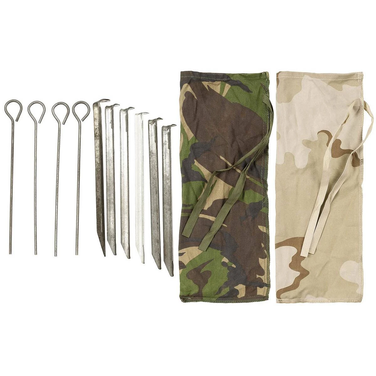 Holl. Zelthering-Set Mit Tasche Gebraucht 3 Holl. Zelthering-Set Mit Tasche Gebraucht