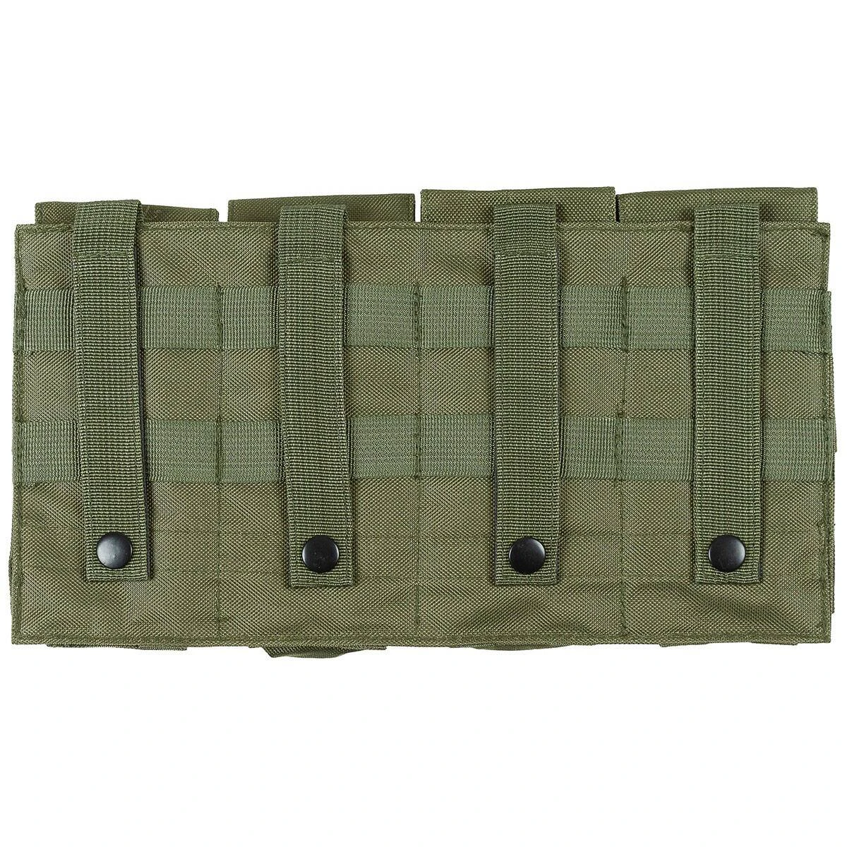 Magazintasche 4-fach MOLLE Oliv 4 Magazintasche 4-fach MOLLE Oliv – Bild 2