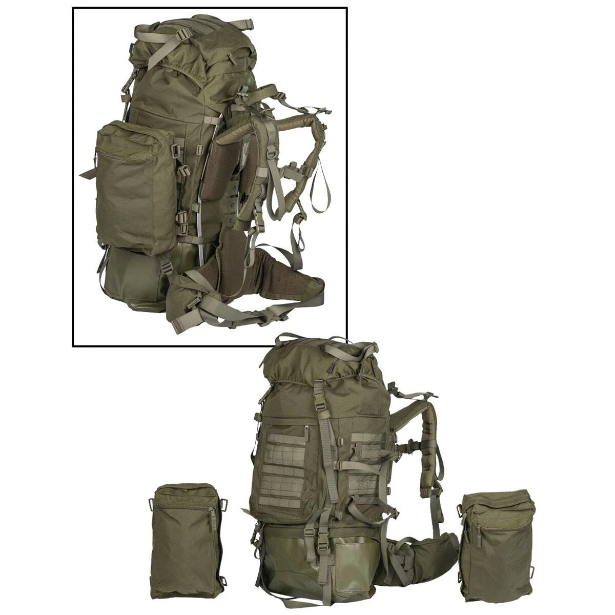 Mil-Tec Rucksack Teesar 100 Liter Versch. Farben 4 Mil-Tec Rucksack Teesar 100 Liter Versch. Farben – Bild 2