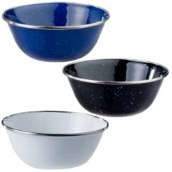 Suppenschüssel Emaille Versch. Farben