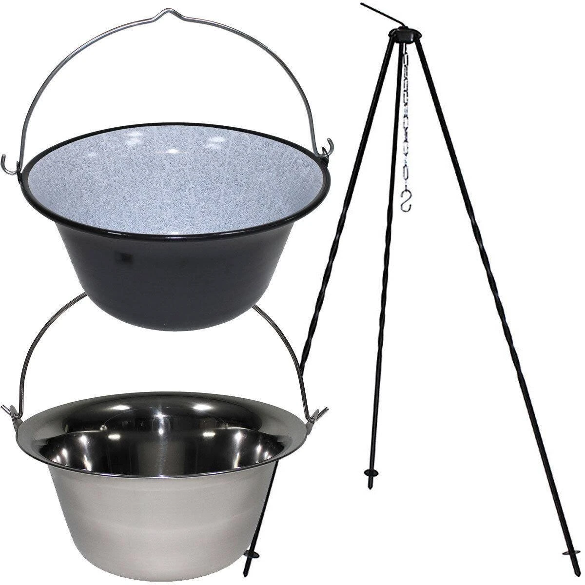 Ungarischer Gulaschkessel Email Versch. Größen 4 Ungarischer Gulaschkessel Email Versch. Größen – Bild 2