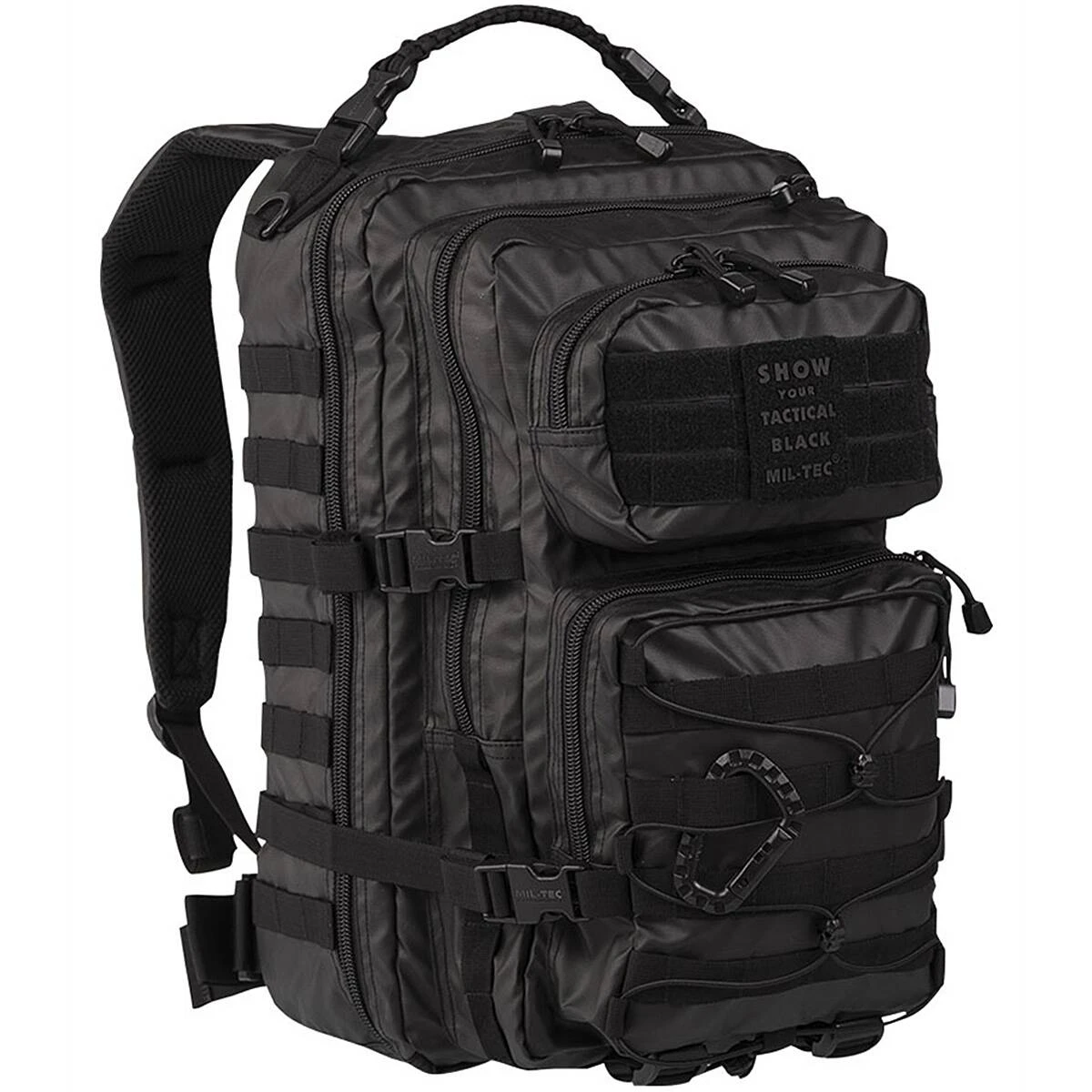 Mil-Tec US Rucksack ASSAULT Pack Large Tactical Black 3 Mil-Tec US Rucksack ASSAULT Pack Large Tactical Black