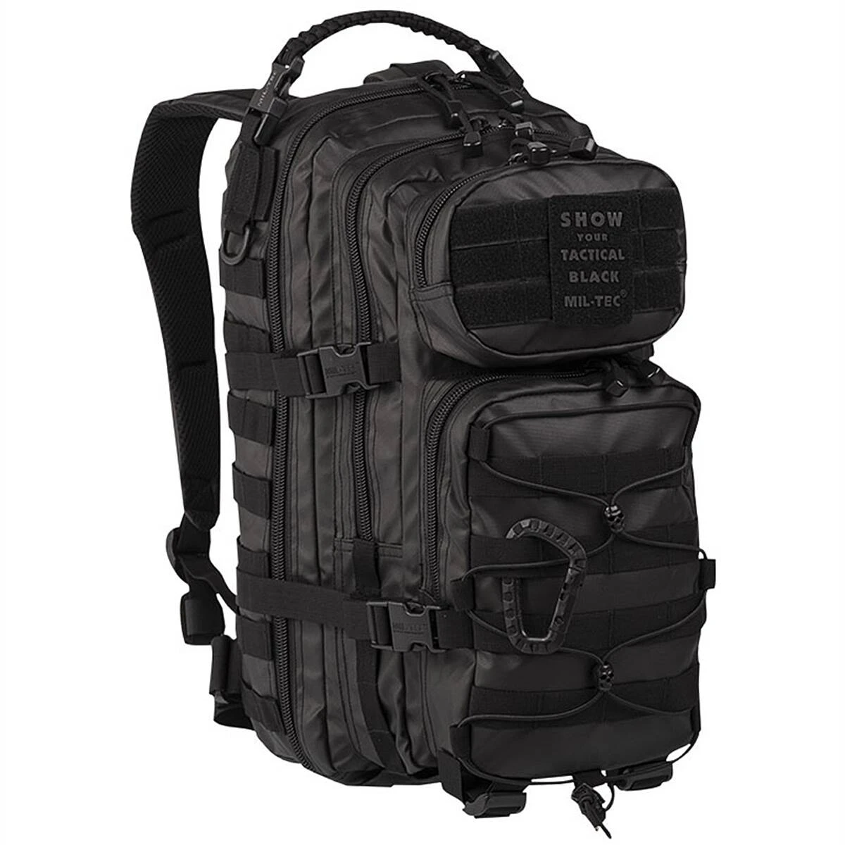 Mil-Tec US Rucksack ASSAULT Pack Small Tactical Black 3 Mil-Tec US Rucksack ASSAULT Pack Small Tactical Black