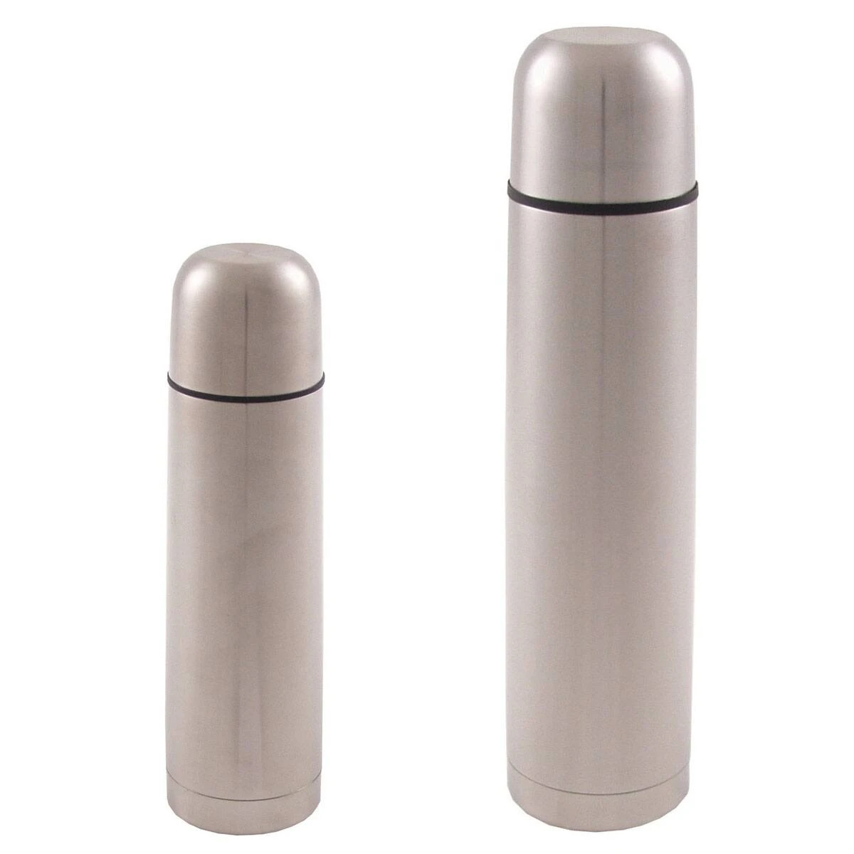 Vakuum-Thermoskanne Silber Versch. Größen 3 Vakuum-Thermoskanne Silber Versch. Größen